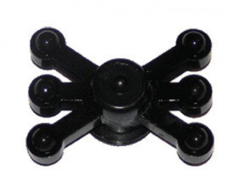 BowJax MonsterJax Solid Limb Dampeners Black 2 Pack
