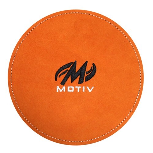 Motiv Bowling Orange Leather Bowling Shammy Towel - Brand New - Free Shipping!