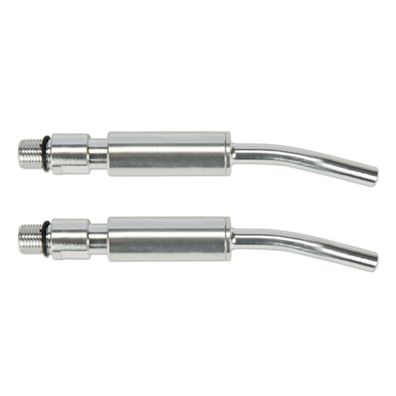2PCS Stainless Steel Japanese Bearing Tube Nozzle Connector Metal Cleaning Guns