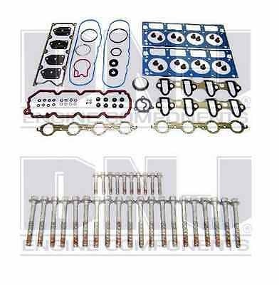 Chevy GMC Head Gasket Set WITH Head Bolts Fits 2005 To 2014 - 5.3 Liter V8 OHV