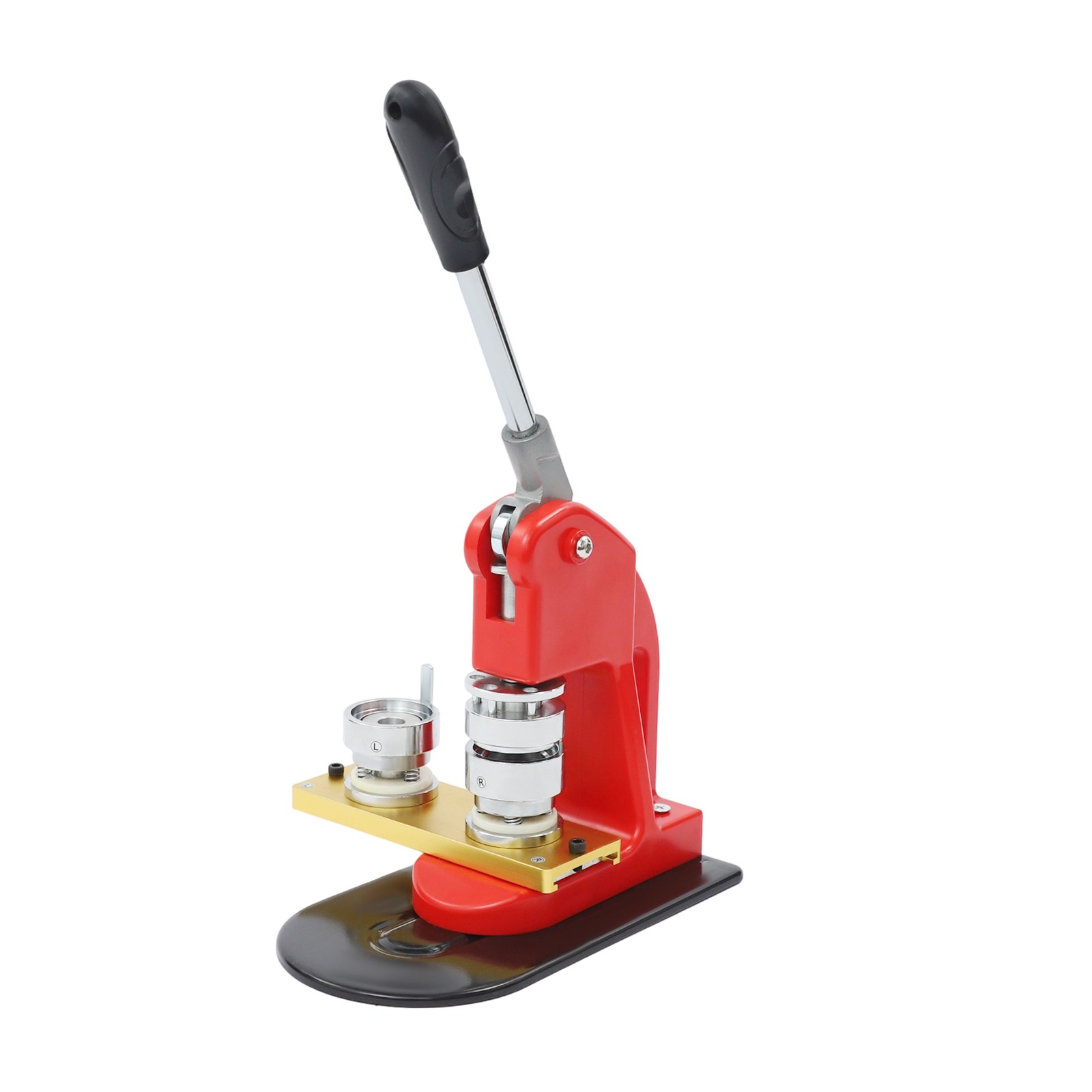 Round Pin Maker Kit, Round Pin Maker with 100 Set Badge Materials