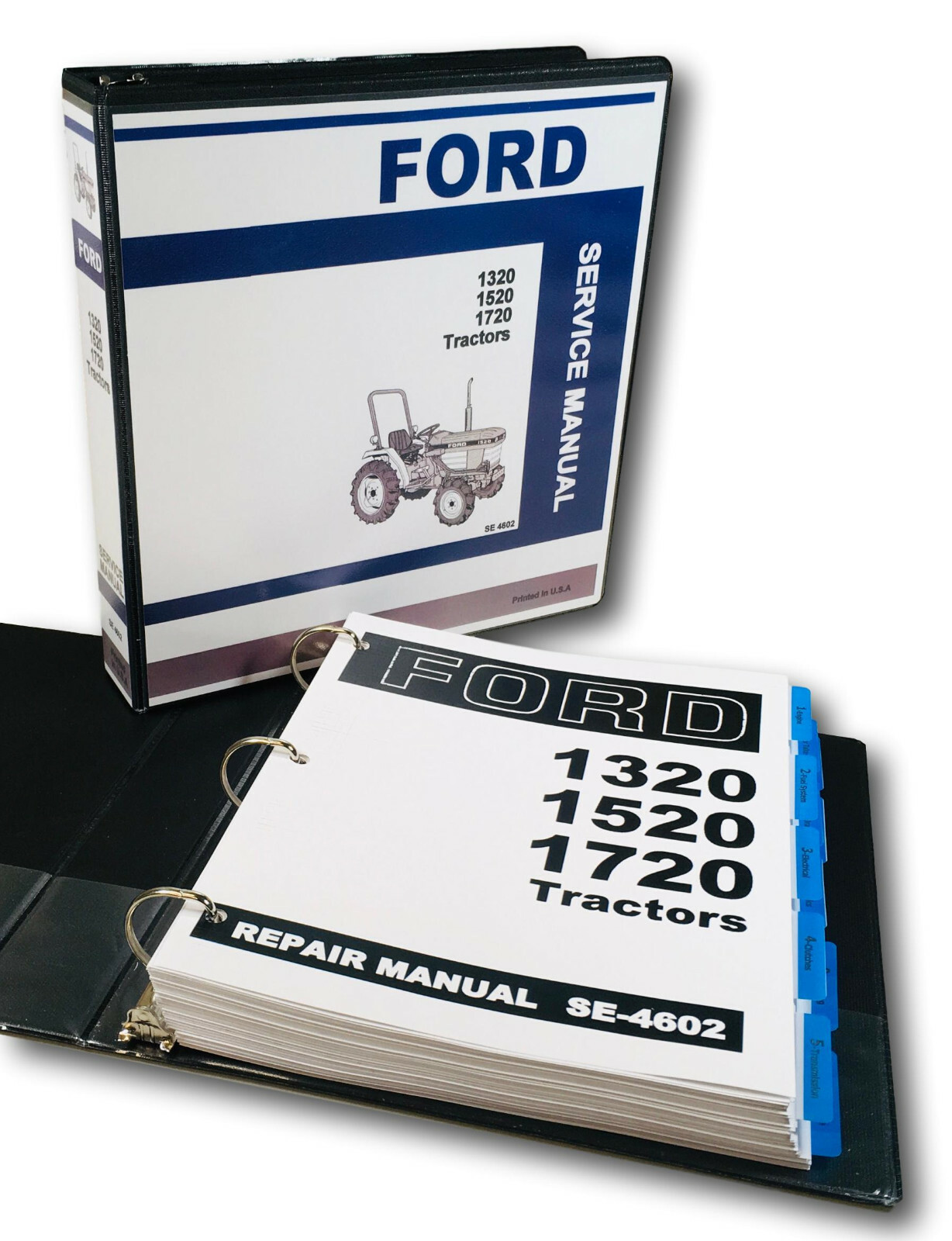 Ford 1320 1520 1720 Tractor Service Manual Technical Repair Shop Workshop