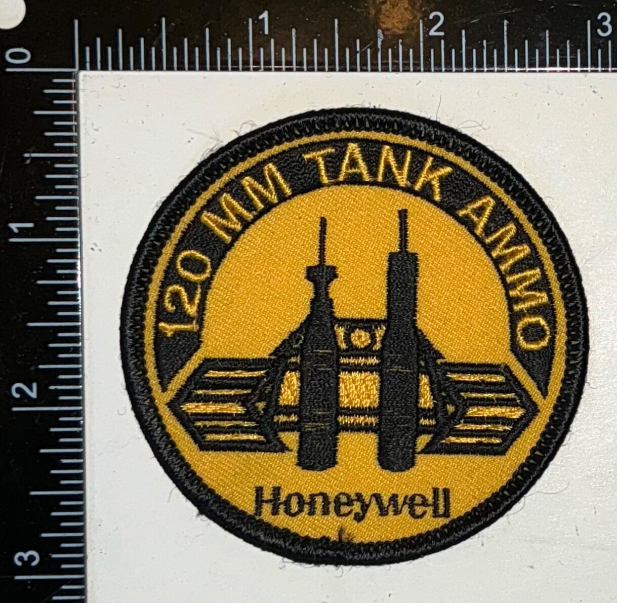 Honeywell Defense Contractor US Army 120 MM Tank Ammo Patch