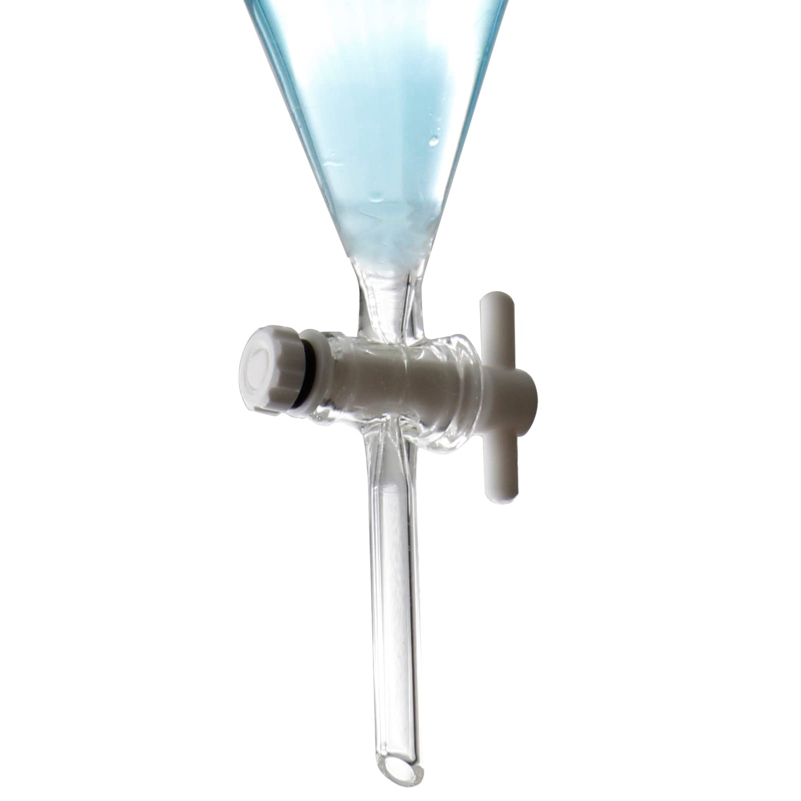 Borosilicate Glass 1000ML Separating Funnel Heavy Wall Conical 1000mL