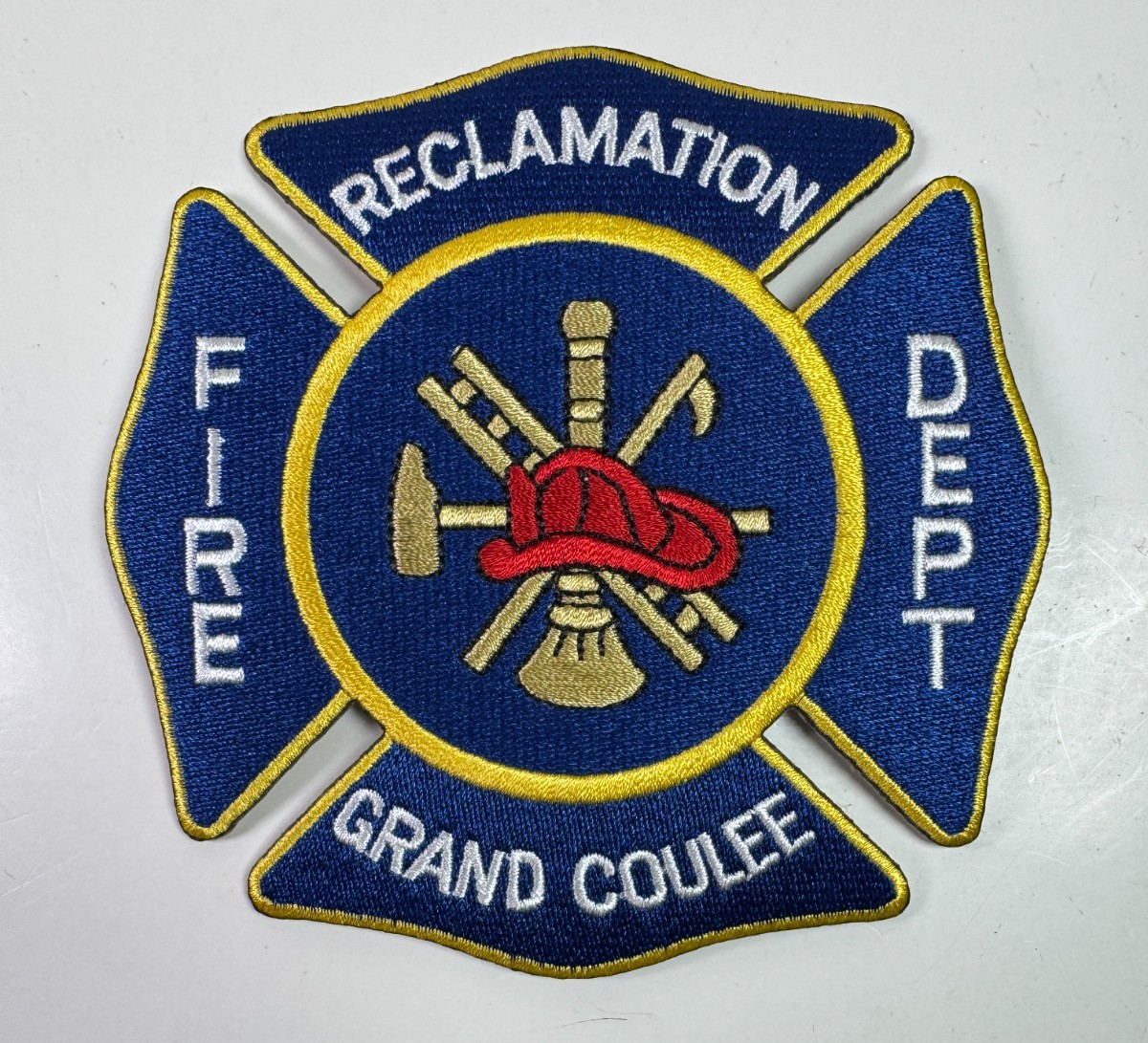 Grand Coulee Reclamation Fire Washington Patch FF5