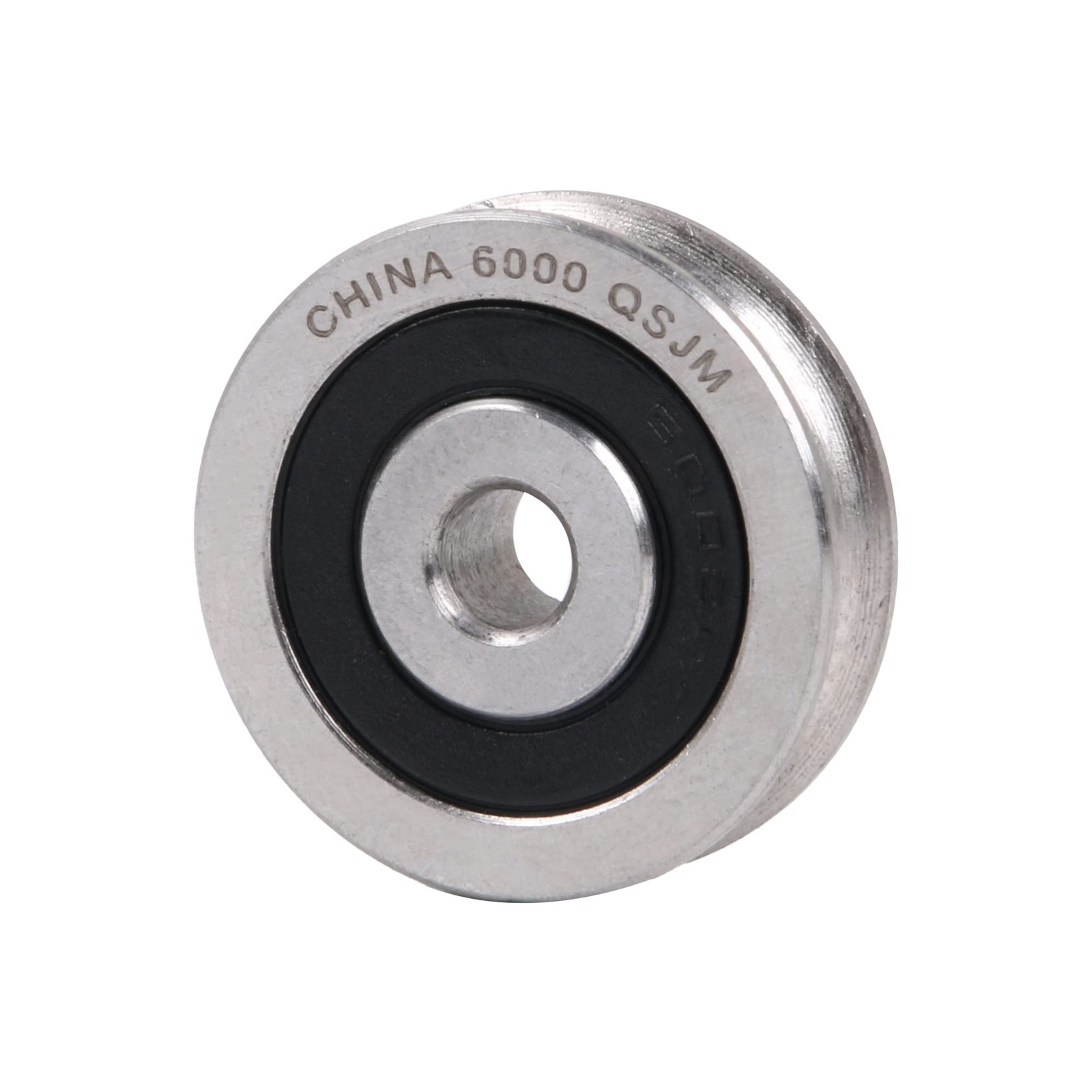 CNBTR U Shaped Sealed Ball Bearing 6x30x8mm Steel 625 Guide Pulley Rail Ball ...