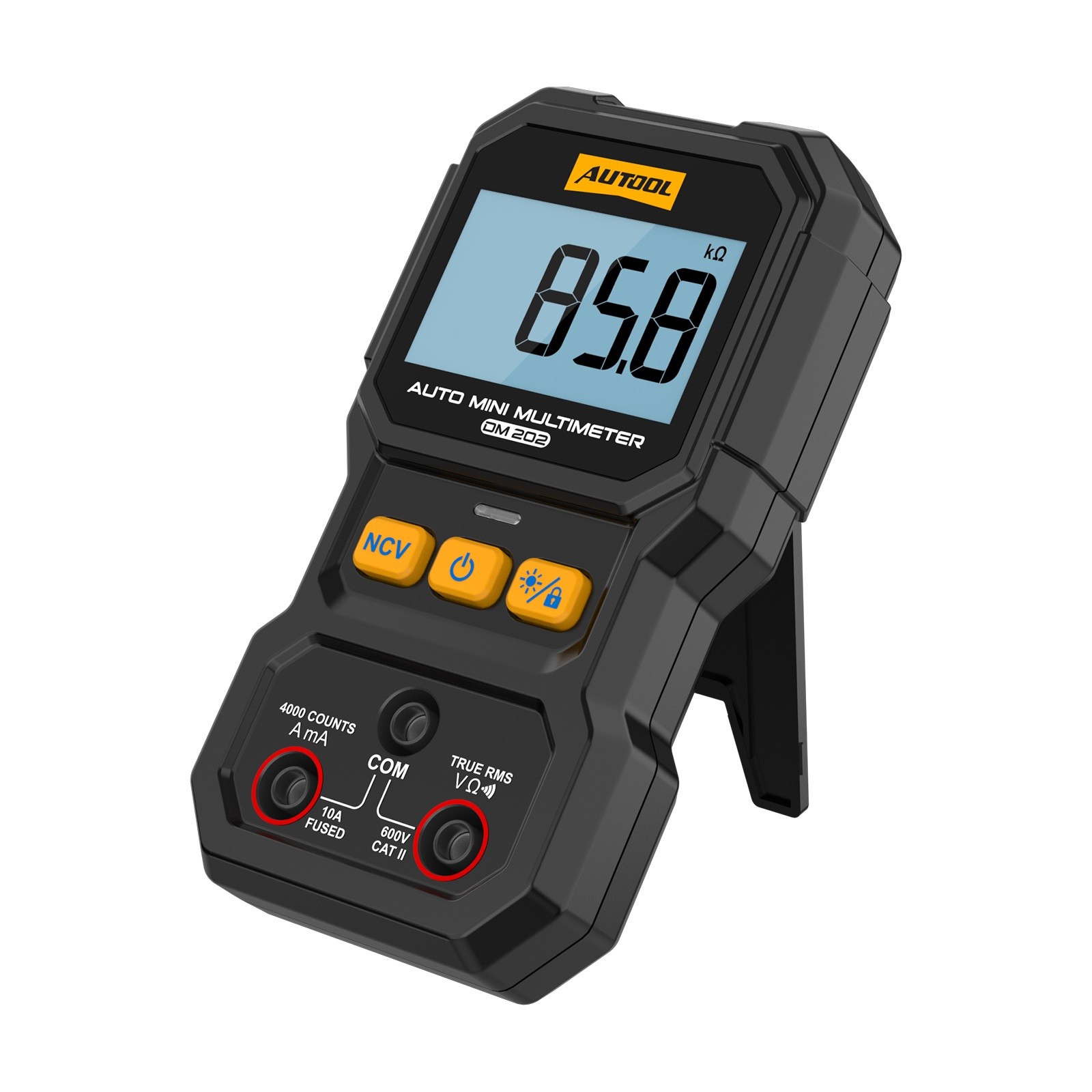 Auto Mini Digital Multimeter True RMS NCV Non-Contact Voltage Tester Auto Range