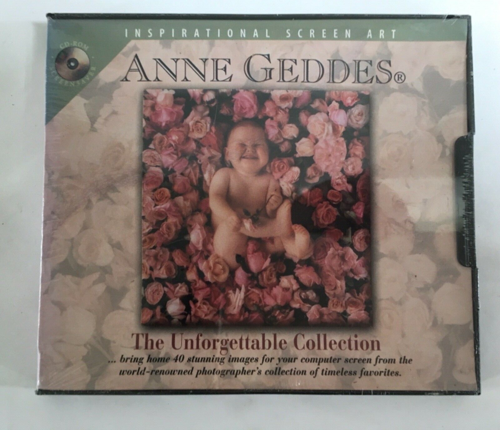 Anne Geddes The Unforgettable Collection Inspirational Screen Art CD-ROM