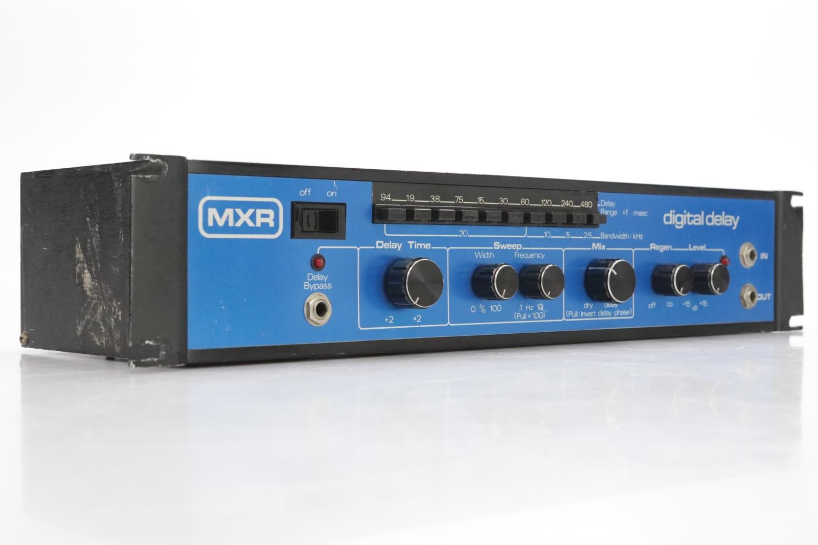 MXR Digital Delay Model 113 Rack DDL Effect #44427