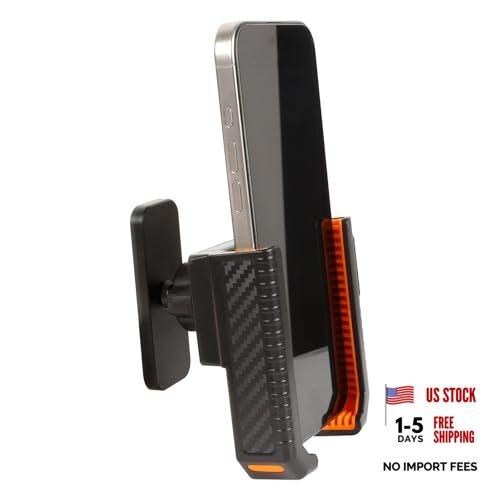 Magnetic Golf Cart Phone Holder Mount, [1s Lock &