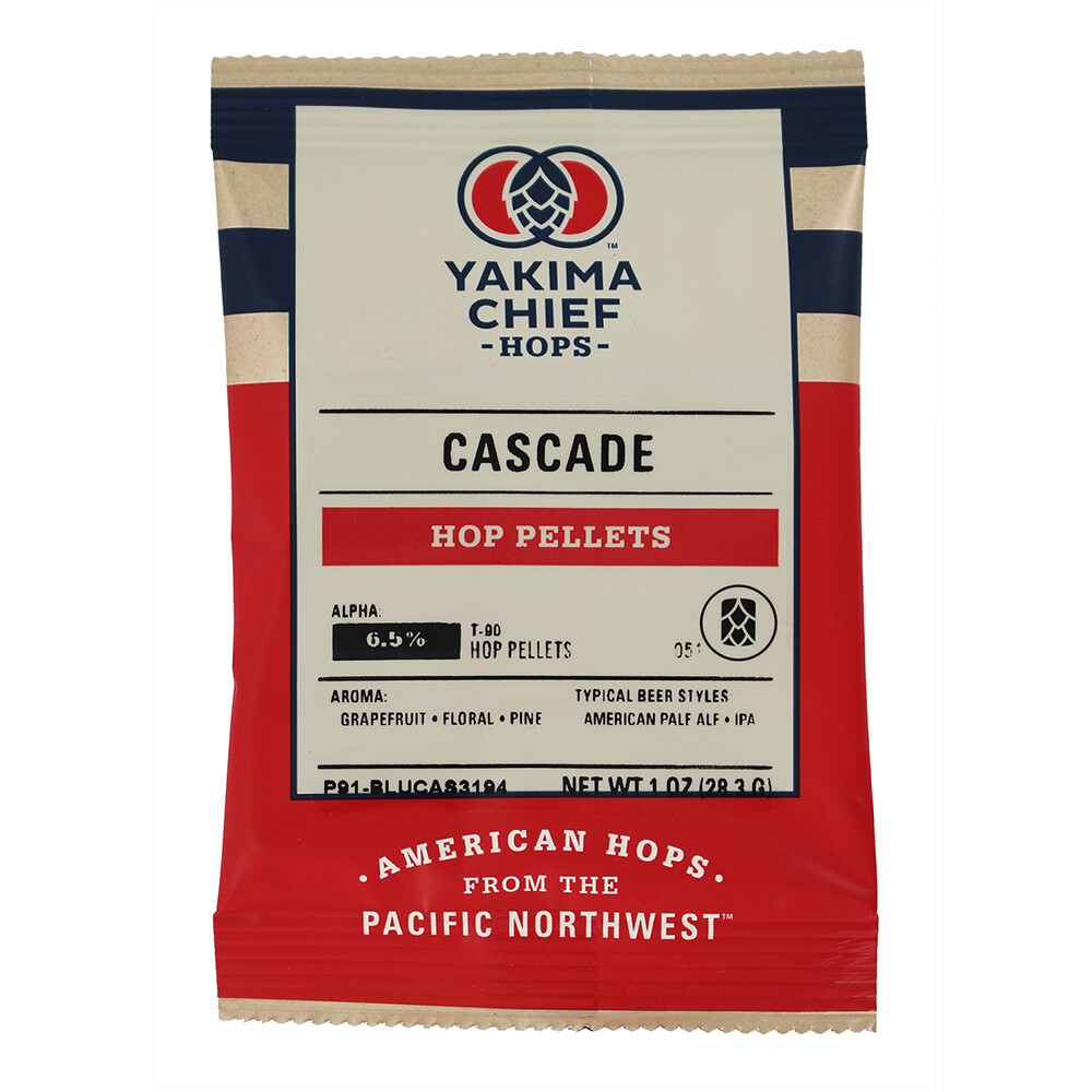 Cascade Pellet Hops 1 oz. for Home Brew Beer Making