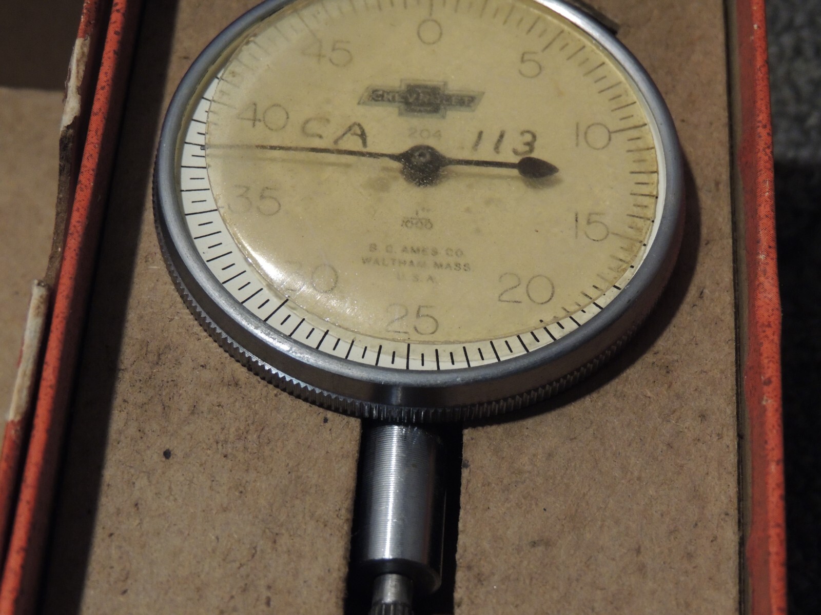 Vintage Ames 204 Indicator Chevrolet