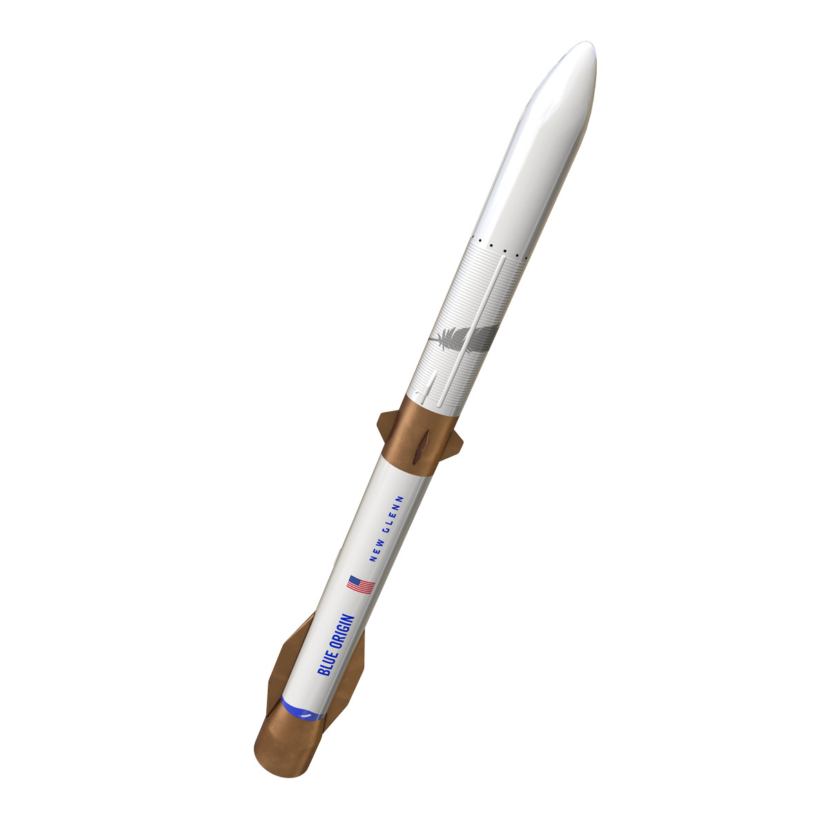 Estes Flying Model Rocket Kit Boxes Pro Blue Origin New Glenn EST 9735
