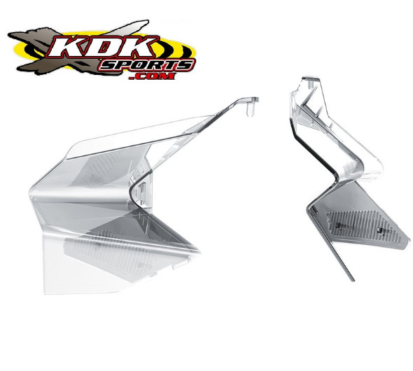 SKI-DOO WINDSHIELD SIDE AIR DEFLECTORS REV-XS, REV-XM 860201012