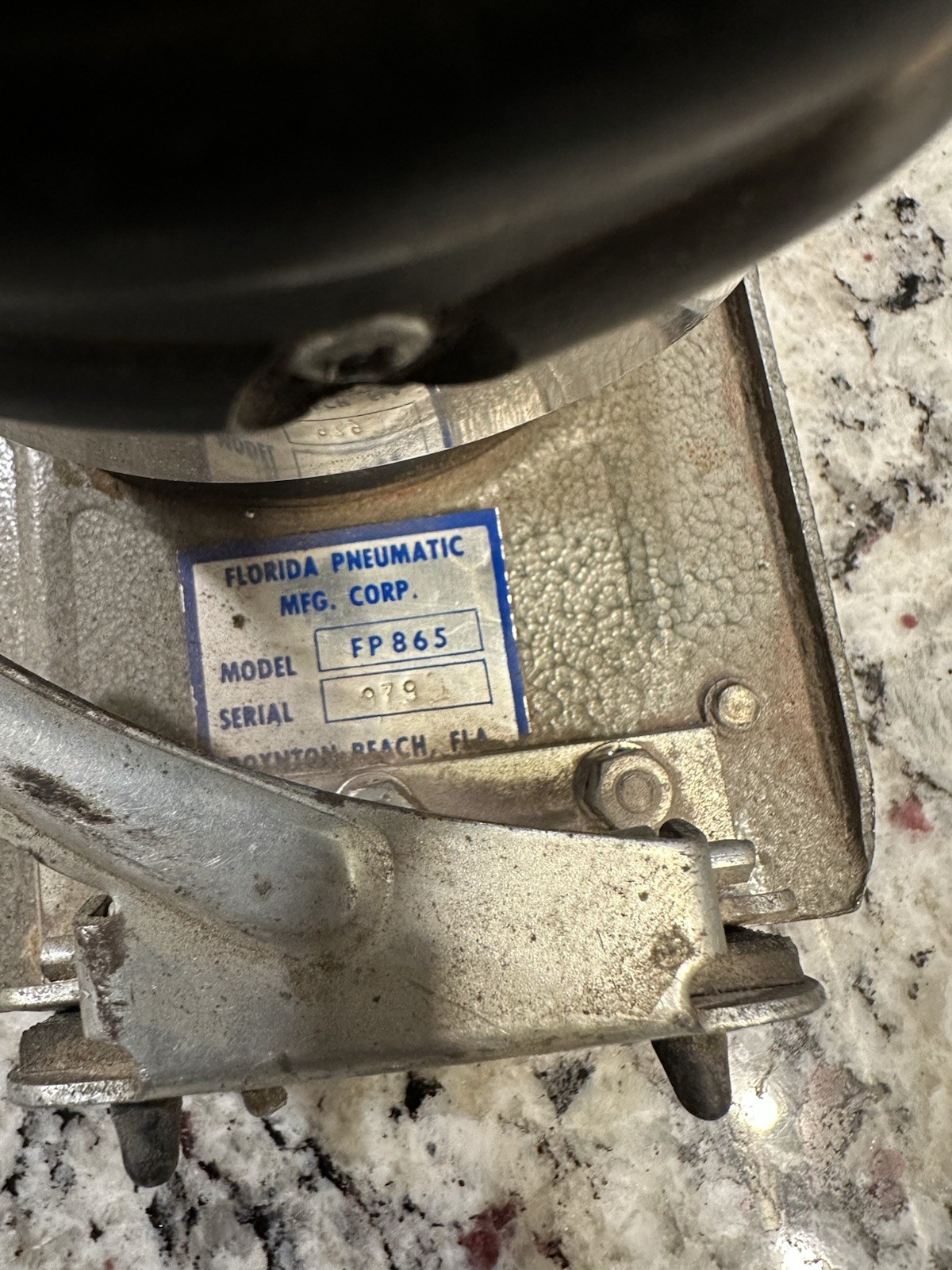 vintage florida pneumatic Sander