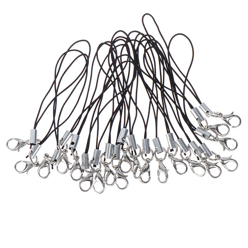 10Pcs Lanyard keychain for USB flash drive strap string bl UU
