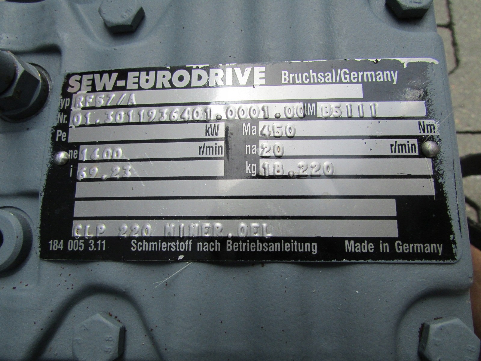 SEW DFT90S4/BMG/MM11