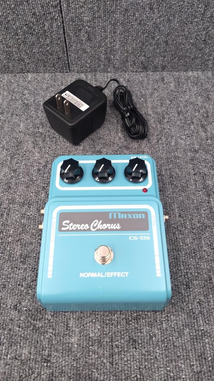 Maxon CS-550 Guitar Effects Pedal Used
