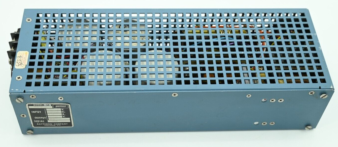 Sorensen Model M18 STM 5-36 Power Supply Raytheon Company