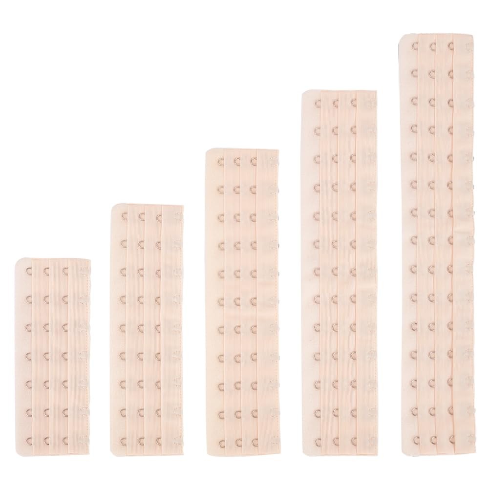 8 Pcs 5 Sizes White Apricot Elastic Corset Extender, Elastic Corset Extender,...