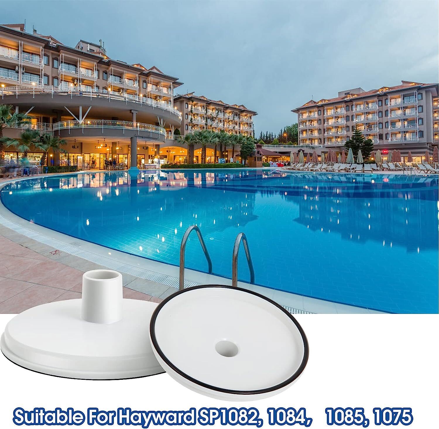 Skim Vac In-Ground Pool Skimmer Replacement Pool Skimmer Vacuum Plate for SP1106
