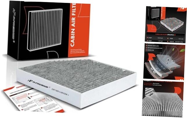Cabin Air Filter with Activated Carbon Compatible with Mercedes-Benz GLC300,