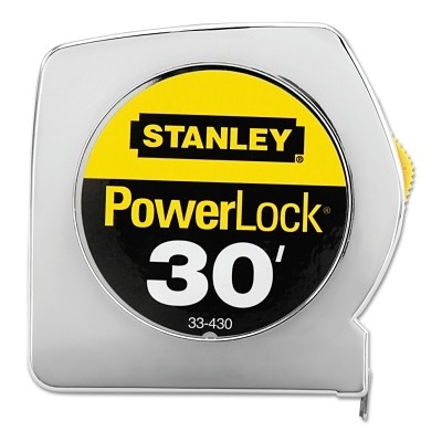 Powerlock Tape Rules Wide Blade, 1 in x 30 ft  Products  33430 76174334302 ABS