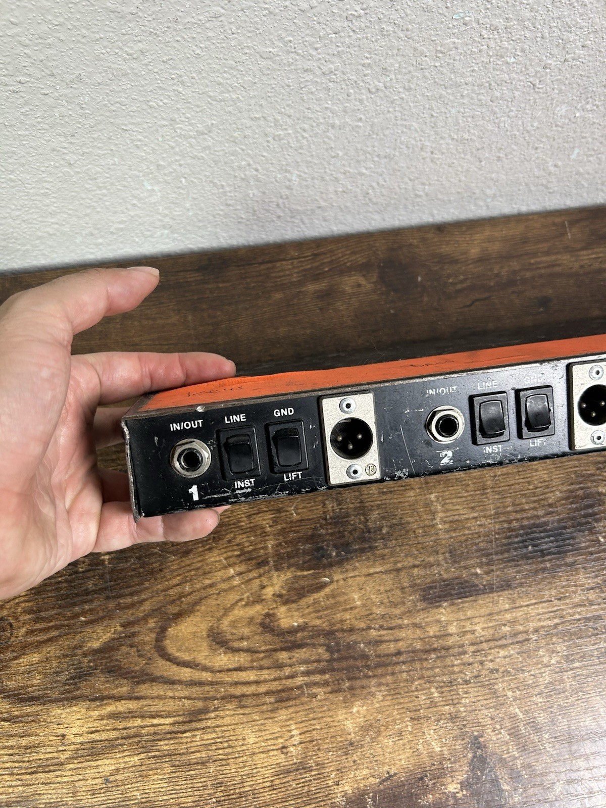 Pro Co DB-4 rackmount direct box For Interfacing Instrument/Midi Systems