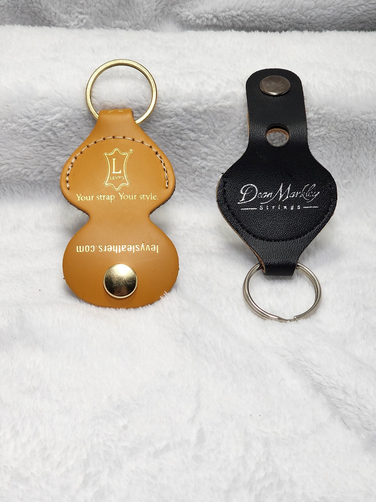 Dean Markley & Levy's Guitar Pick Pouch/Key Chain Set