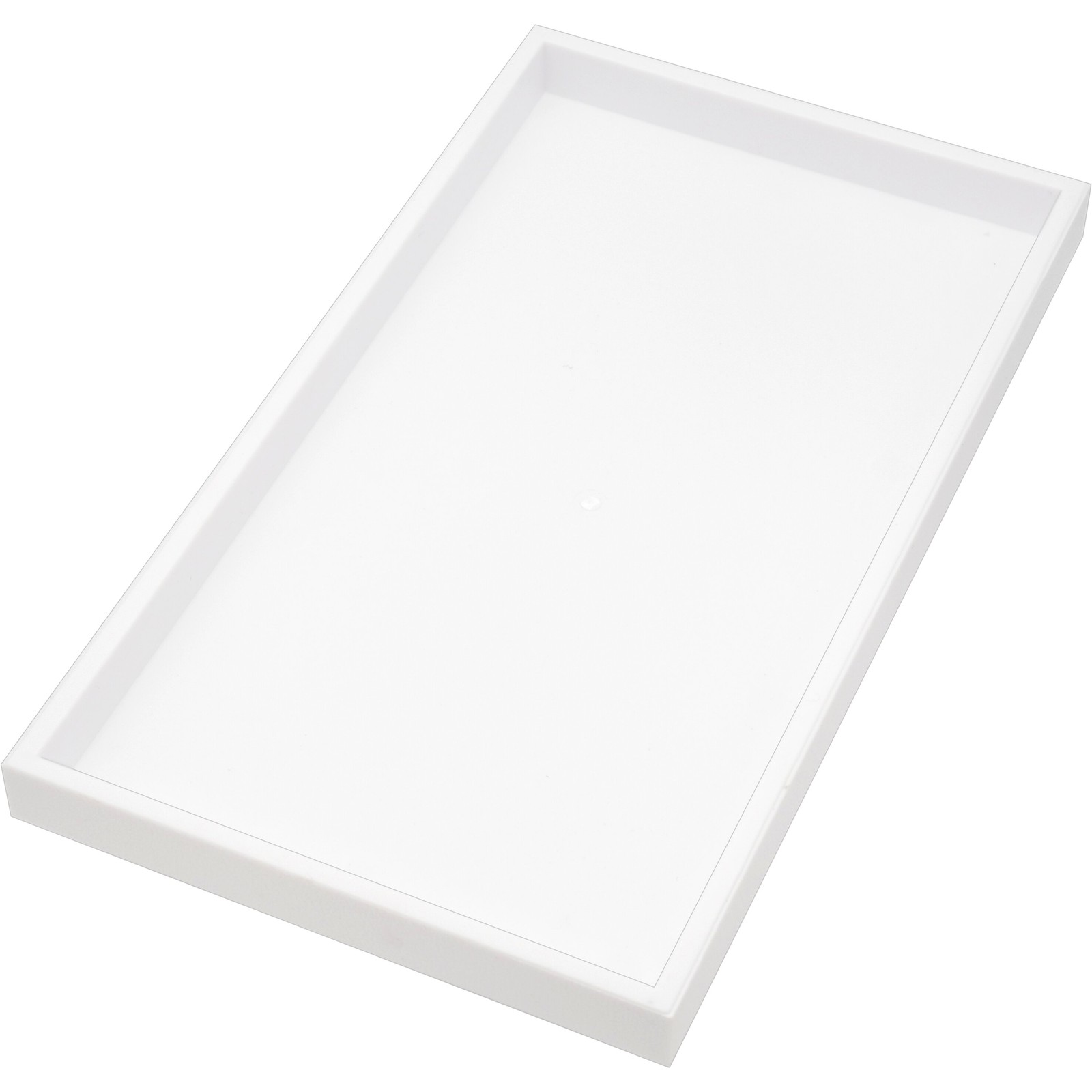 Jewelry Showcase Display White Stackable Travel Tray 14.75"x8.25"x1"