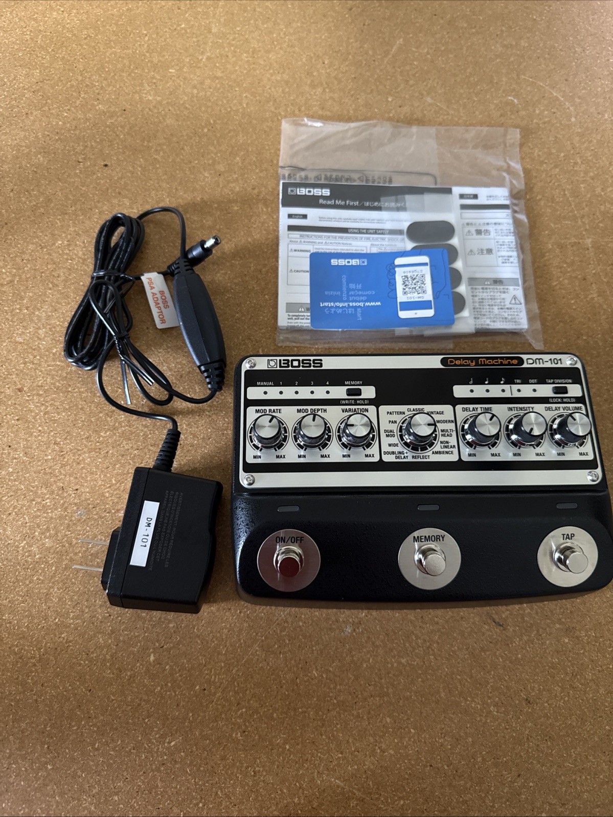 Boss DM-101 Delay Machine Pedal - Open Box