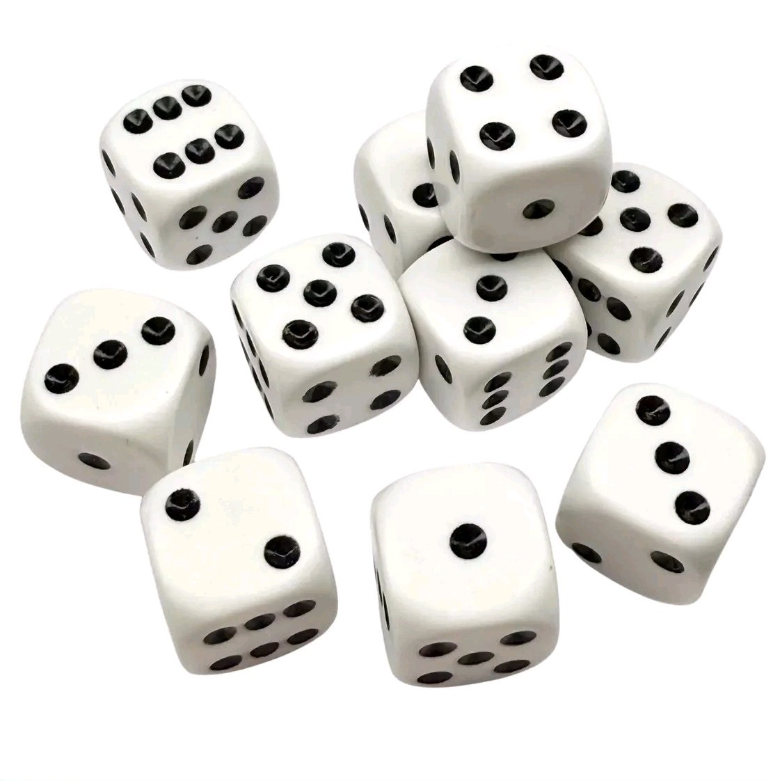 Warhammer 40K Kill Team Starter Set 20 x 12mm White Dice