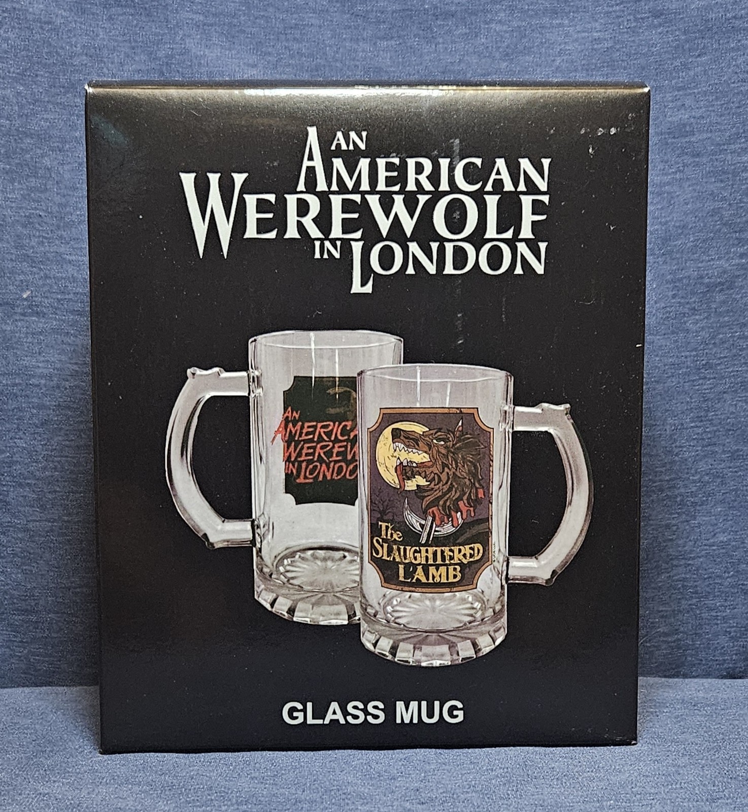 An American Werewolf in London Glass Horror Mug The Slaughtered Lamb Culturefly