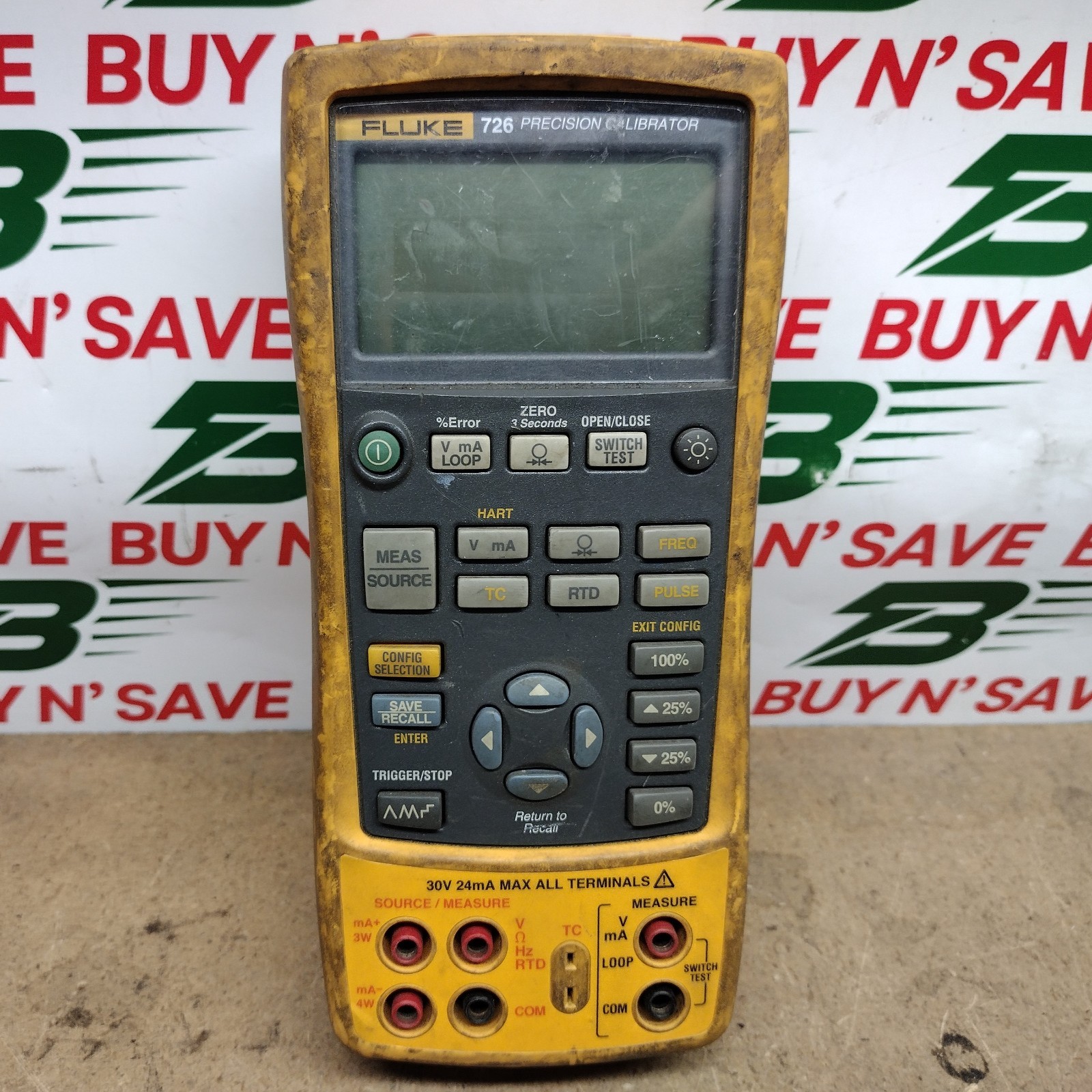 Fluke 726 Multifunction Precision Calibrator - Missing Parts - FOR PARTS