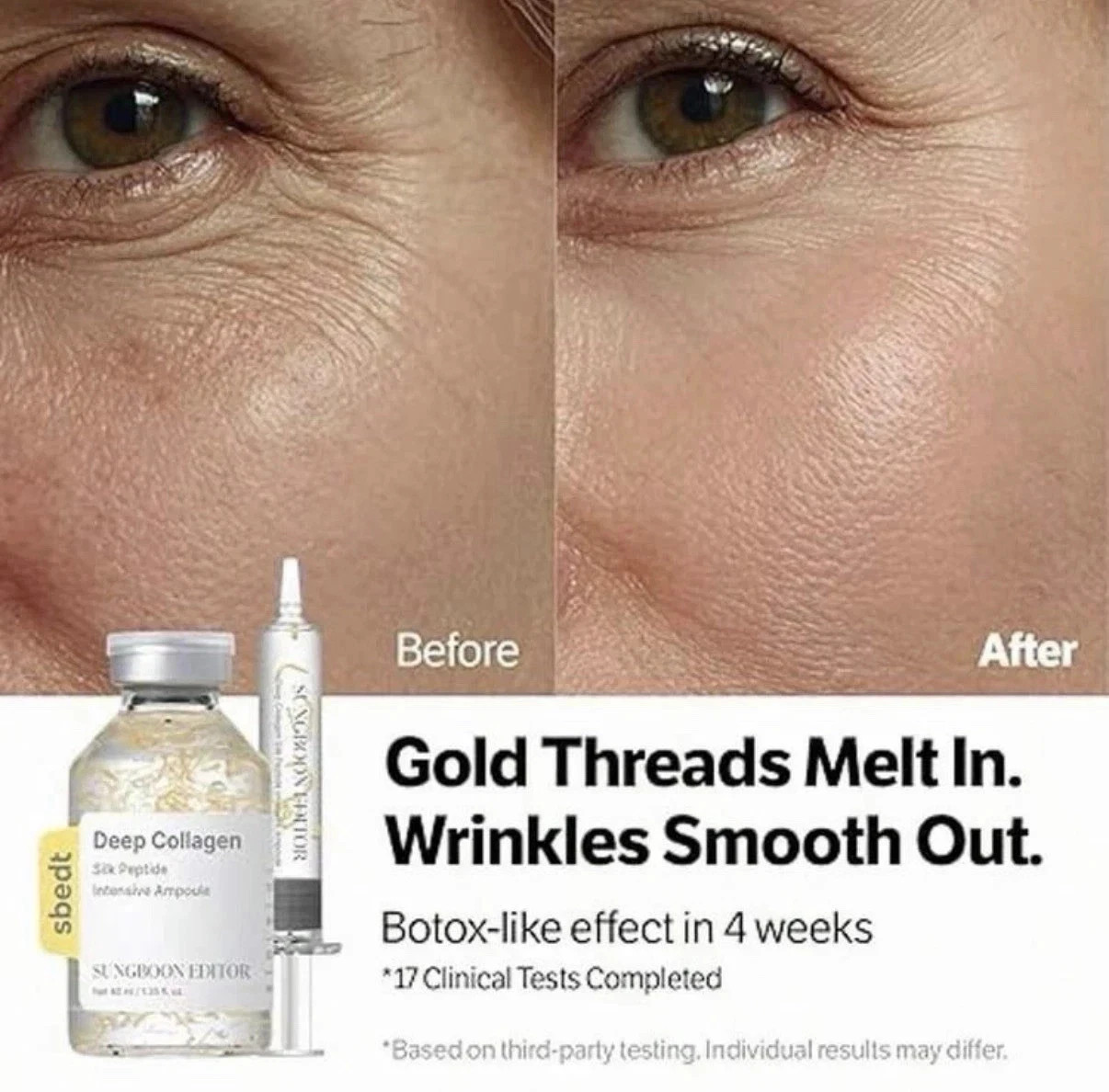SUNGBOON EDITOR Deep Collagen Silk Peptide Intensive Ampoule (30ml)