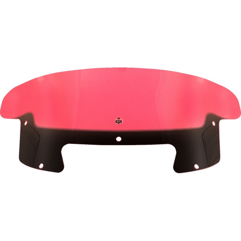 Klock Werks KWW-04-0627 Kolor Flare Windshield - 8in. - Pink Ice Pink