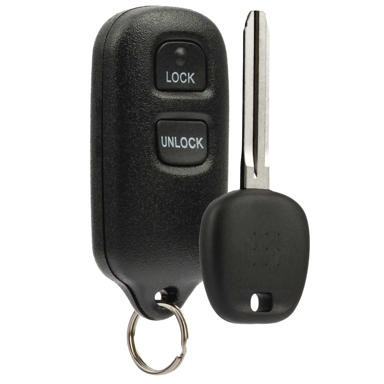 Keyless Entry Remote Fob + Ignition Key fits 2001 2002 2003 t-bbx-2b + 4c
