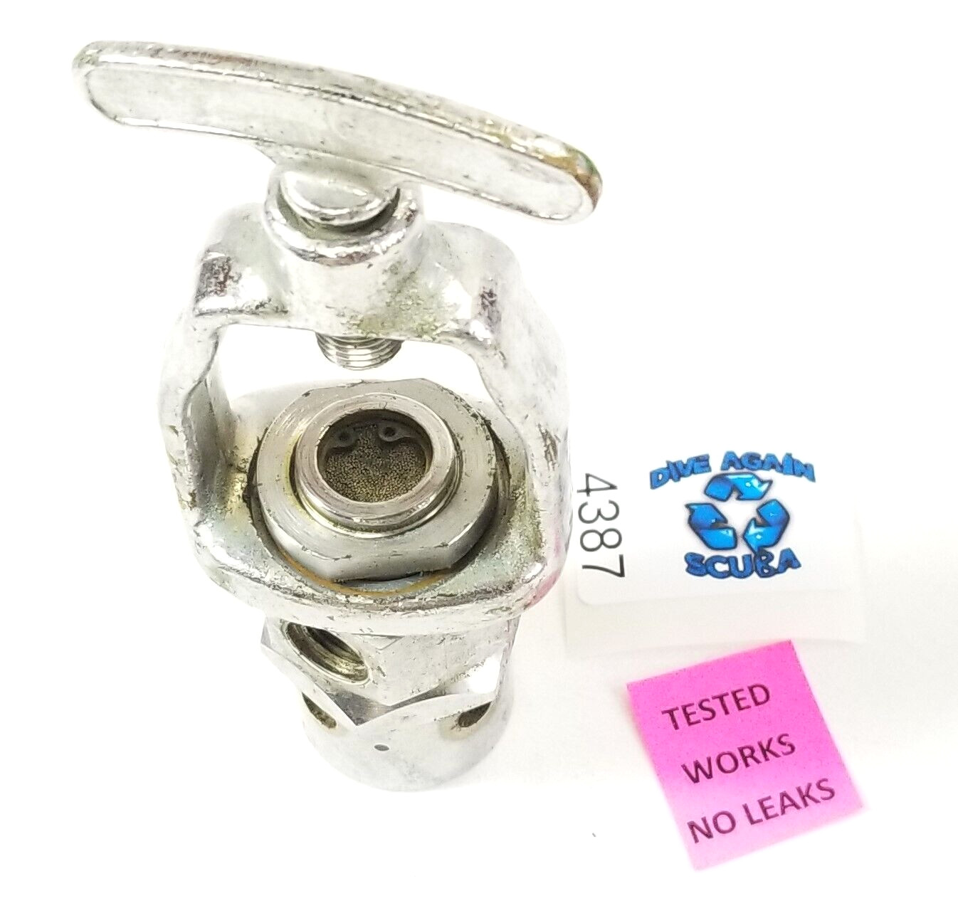 Healthways ScubaStar Yoke 1st Stage Scuba Dive Regulator Vintage      #4387