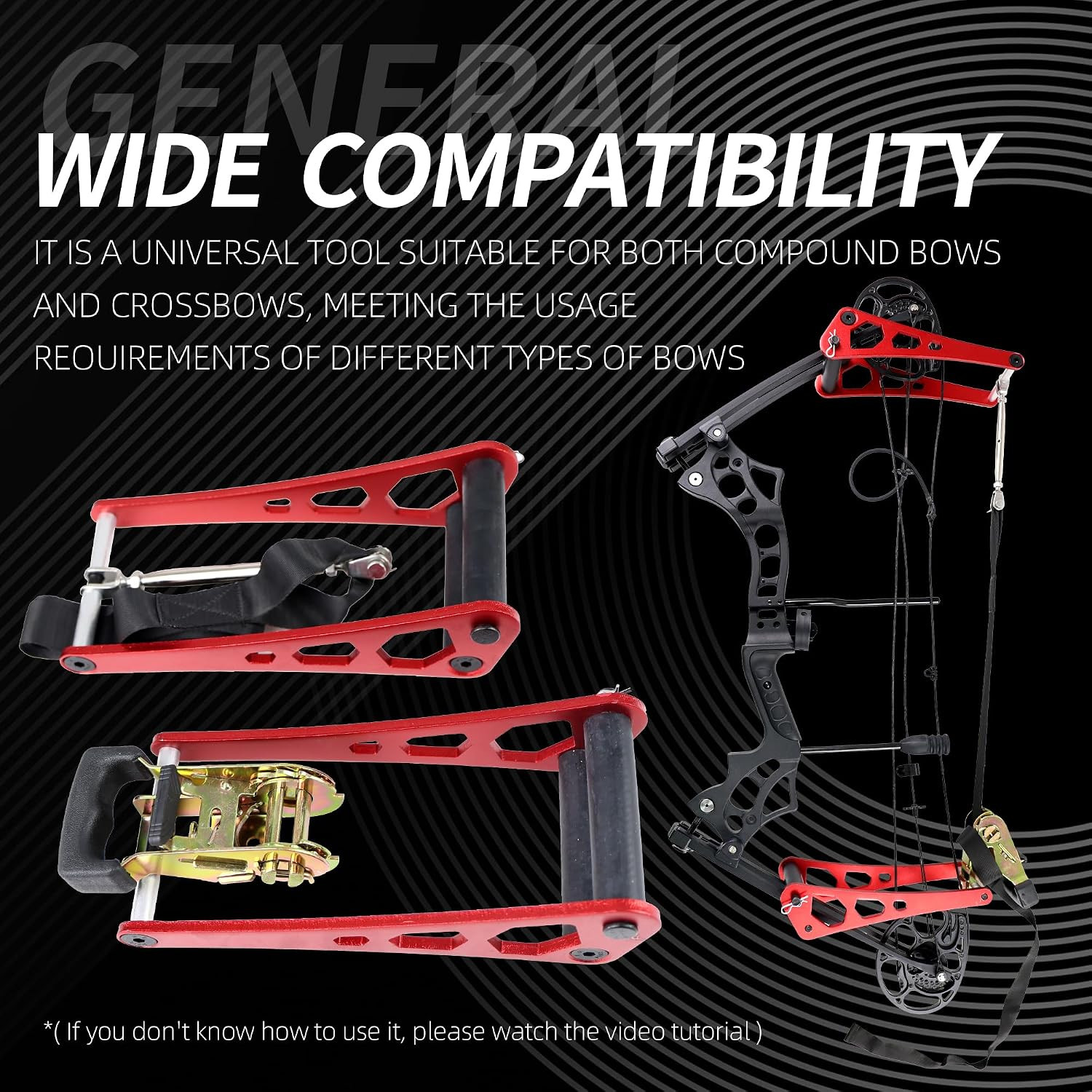 Bow Press Universal Compound Bow Portable Archery Aluminum Alloy Bow Vise String