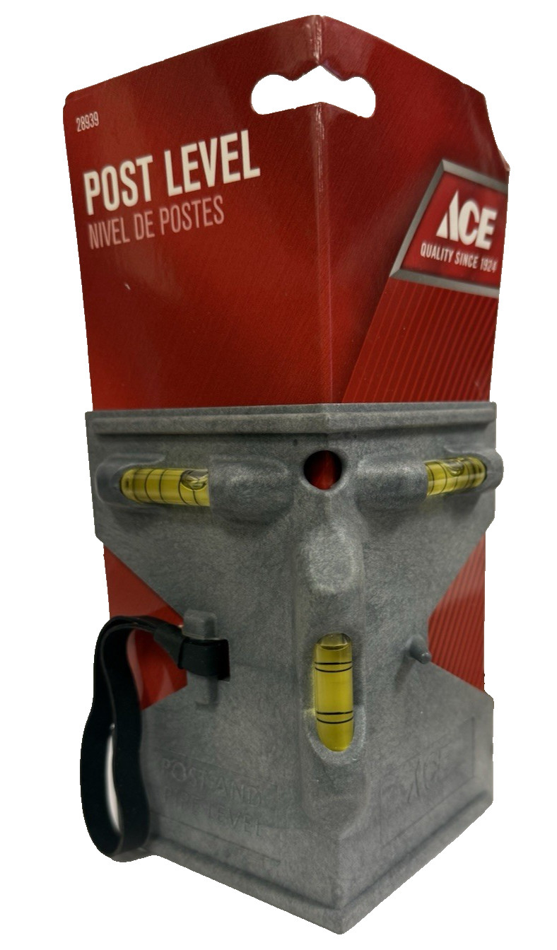 Ace Post Level 3 Vial Plastic 9" 28939