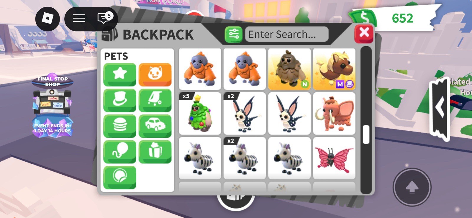 Adopt Me! Game Pets Collection