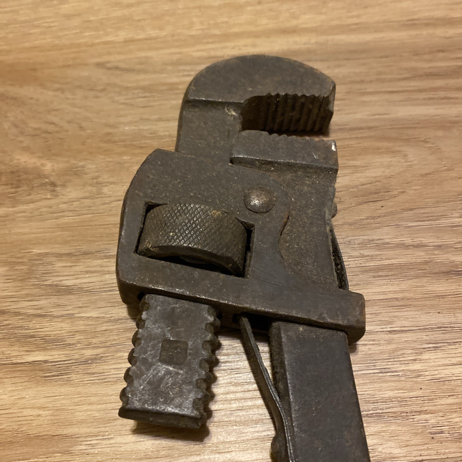 Vintage Idol Steel 14” Pipe Wrench Adjustable Plumbing Tool