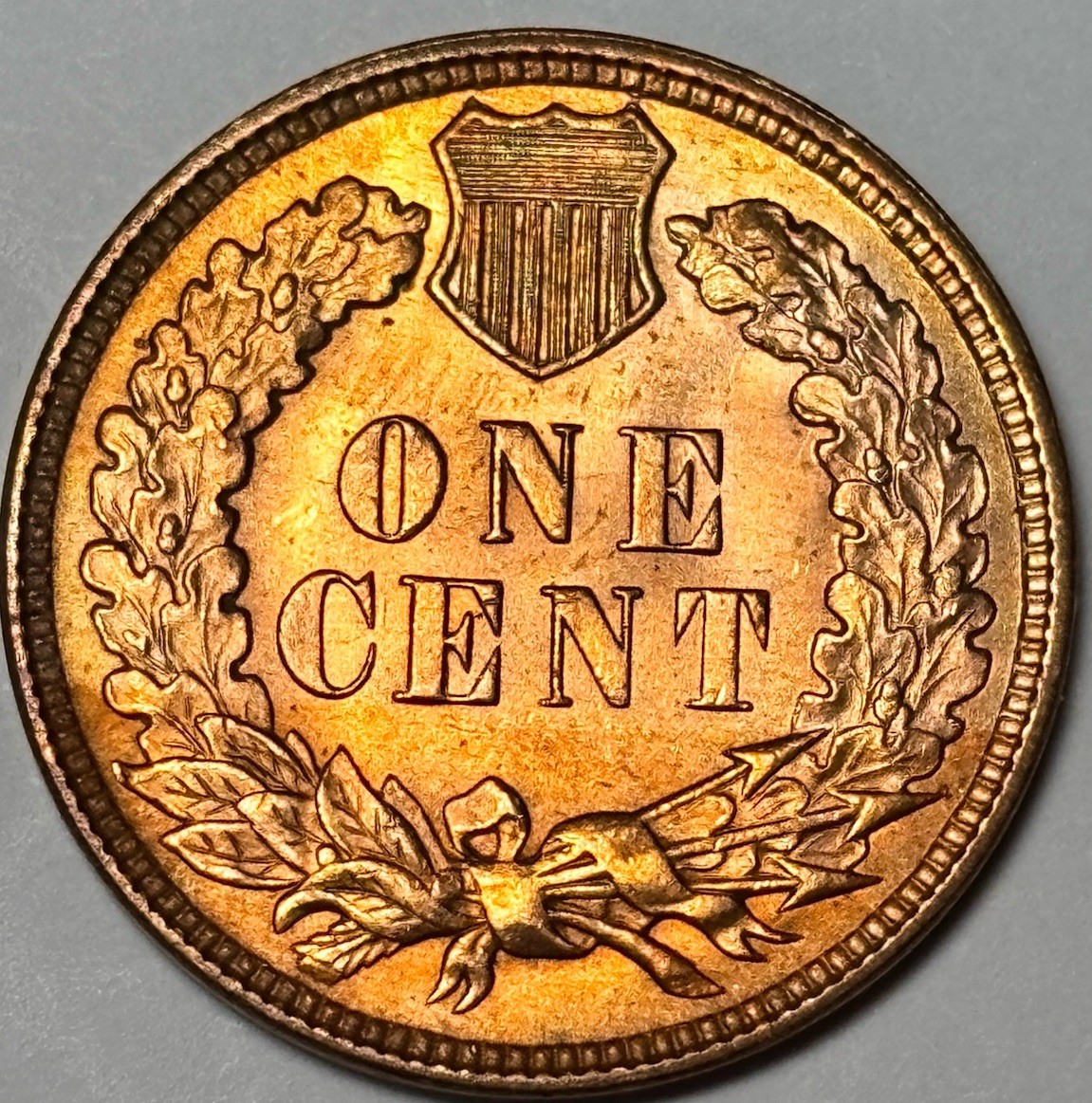 1909 Indian Head Cent Penny Fully Red Uncirculated GEM!!