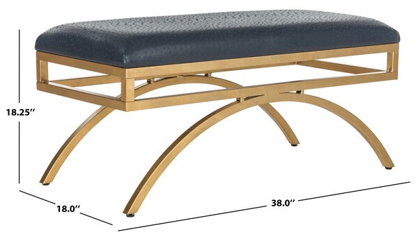Safavieh MOON ARC BENCH, Reduced Price 4172700416 FOX6250B