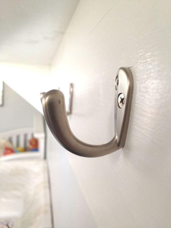 Satin Nickel Hook - 1 1/2" H24-H679SN