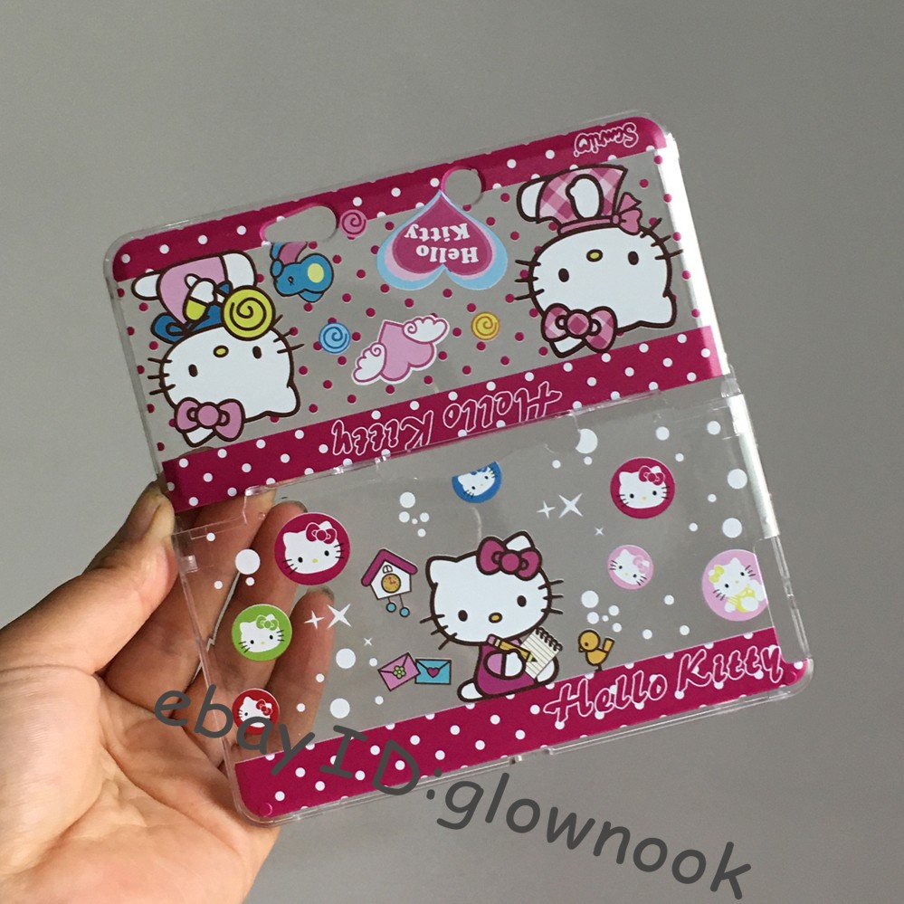 Cute Sanrio Hello Kitty Polka Dot Case for Nintendo 3DS Protective Cover shell