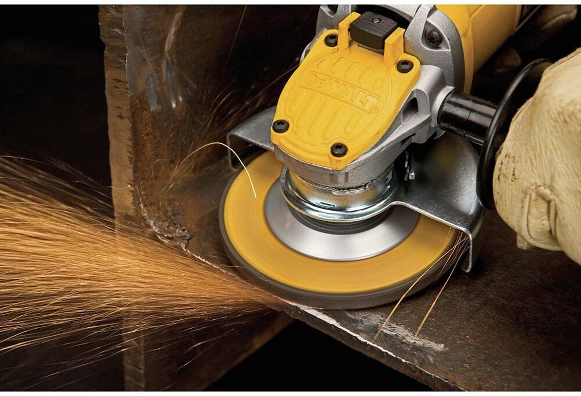 Angle Grinder Tool, 4-1/2-Inch, Paddle Switch (DWE4120)