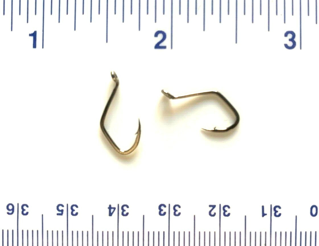 1000 Matzuo 141010 Black Sickle Octopus Fish Fishing Hooks size 8 - bulk hooks