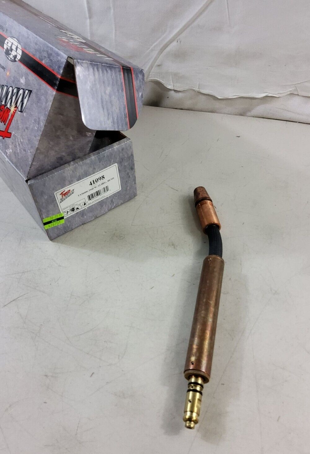 Tweco Robotics 41098 478701 TAM400-3545 22° Bend Welding Conductor Tube NEW