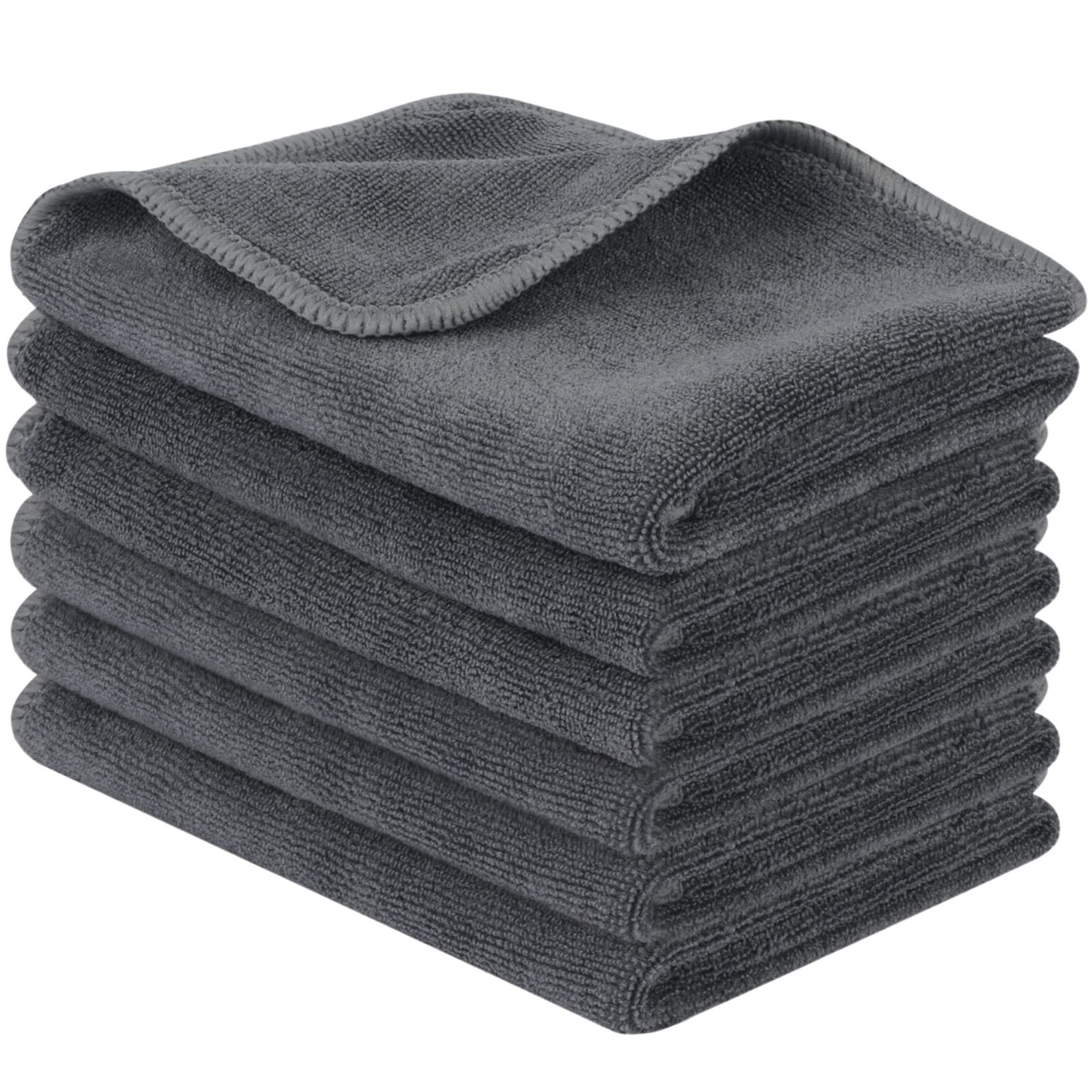 SINLAND Microfiber Cleaning Cloth Ultra Absorbent Softer Towel Reusable Cloth...